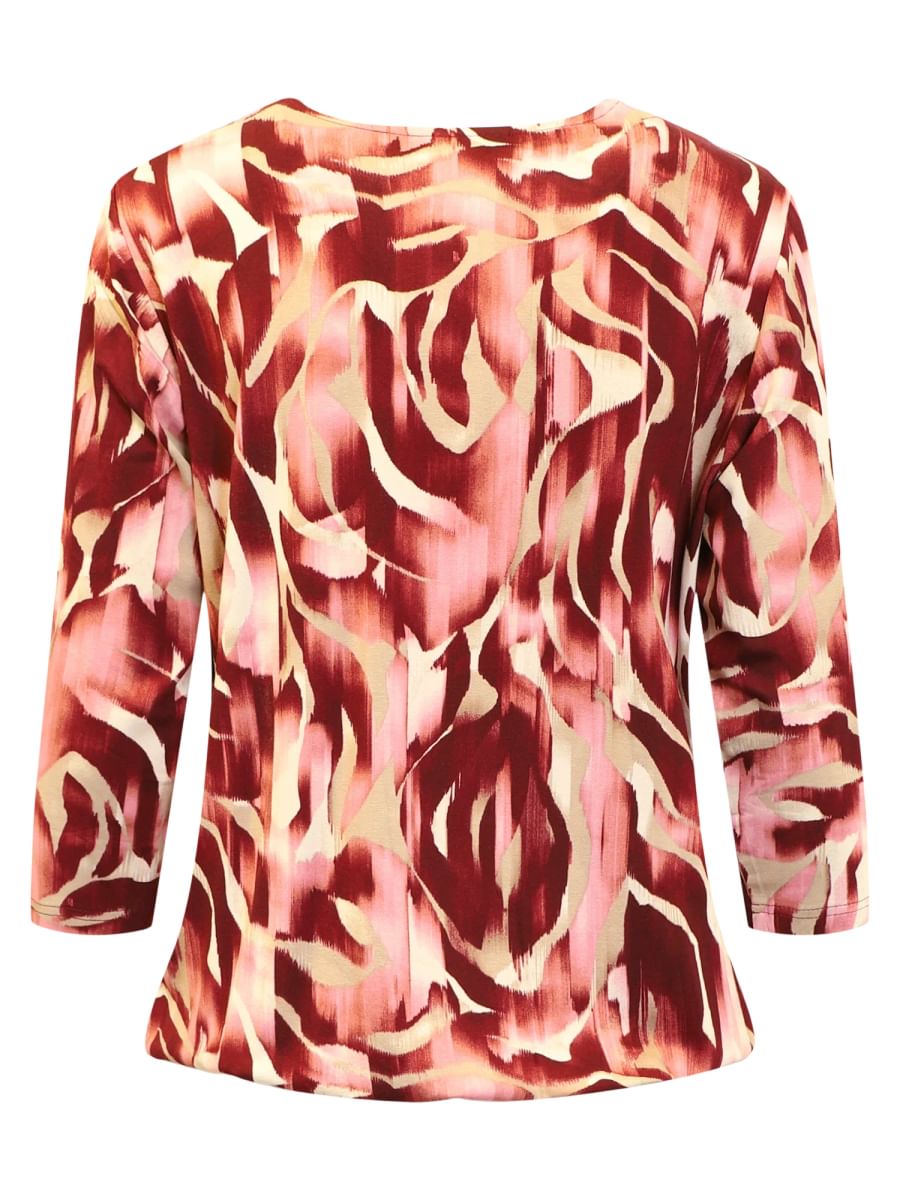Signature T-Shirt 3/4 Sleeve Wild Rose