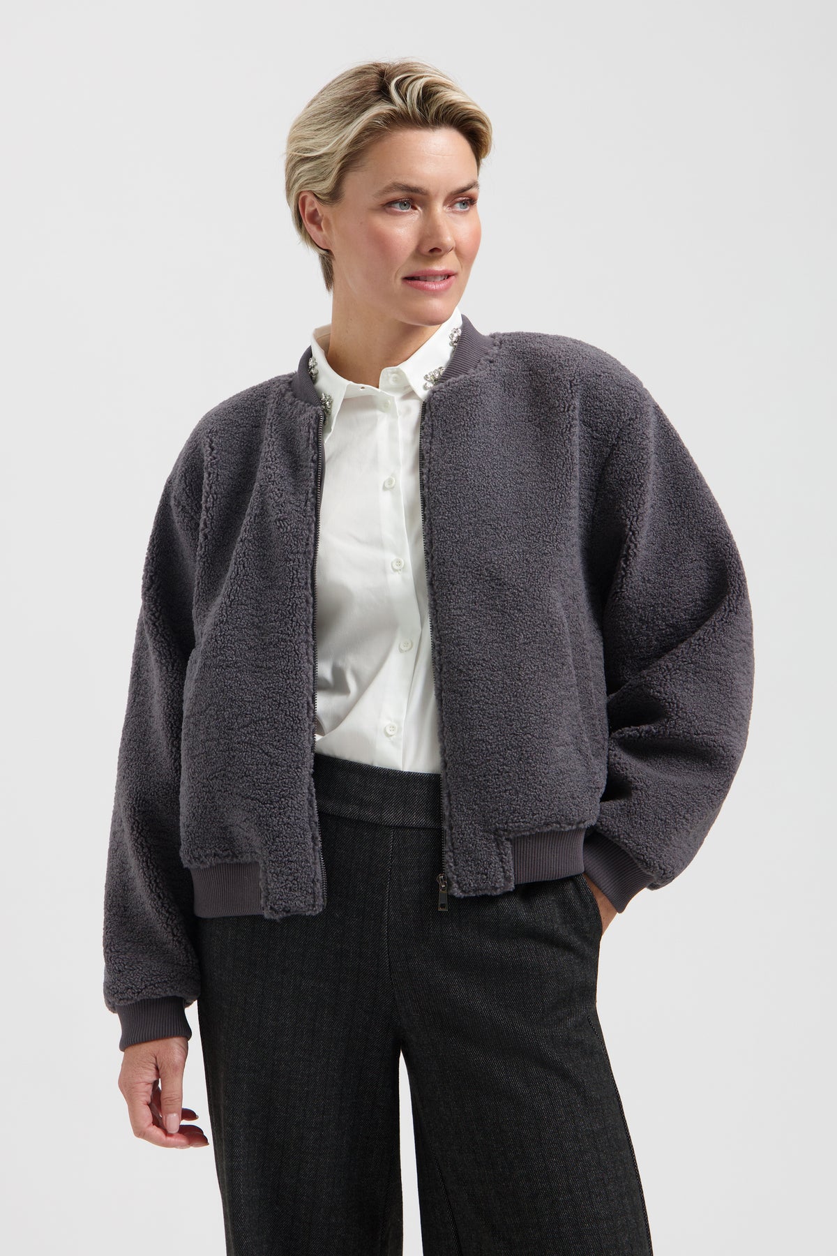 Lady Day Lincy Jacket - Grey