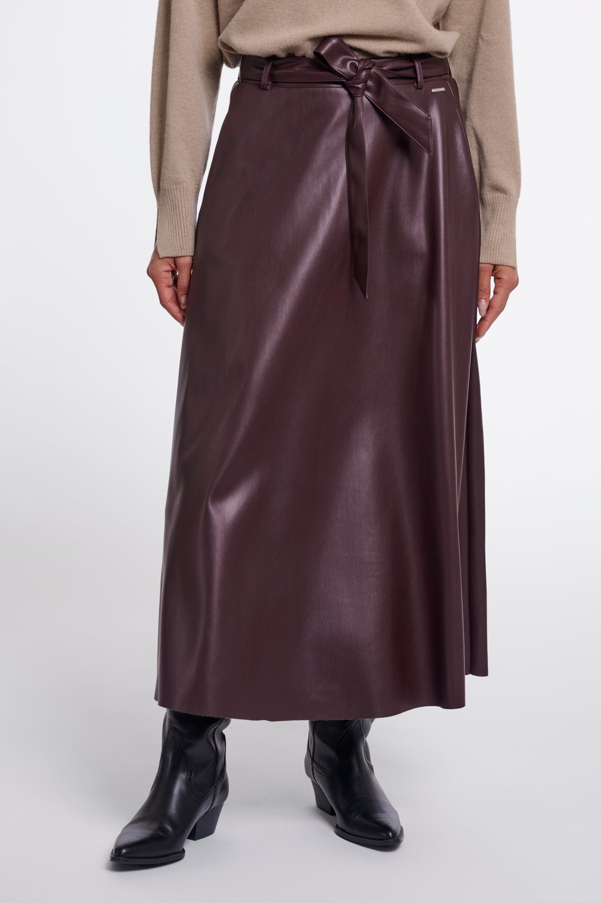 Rino & Pelle Chelsea Faux Leather Skirt
