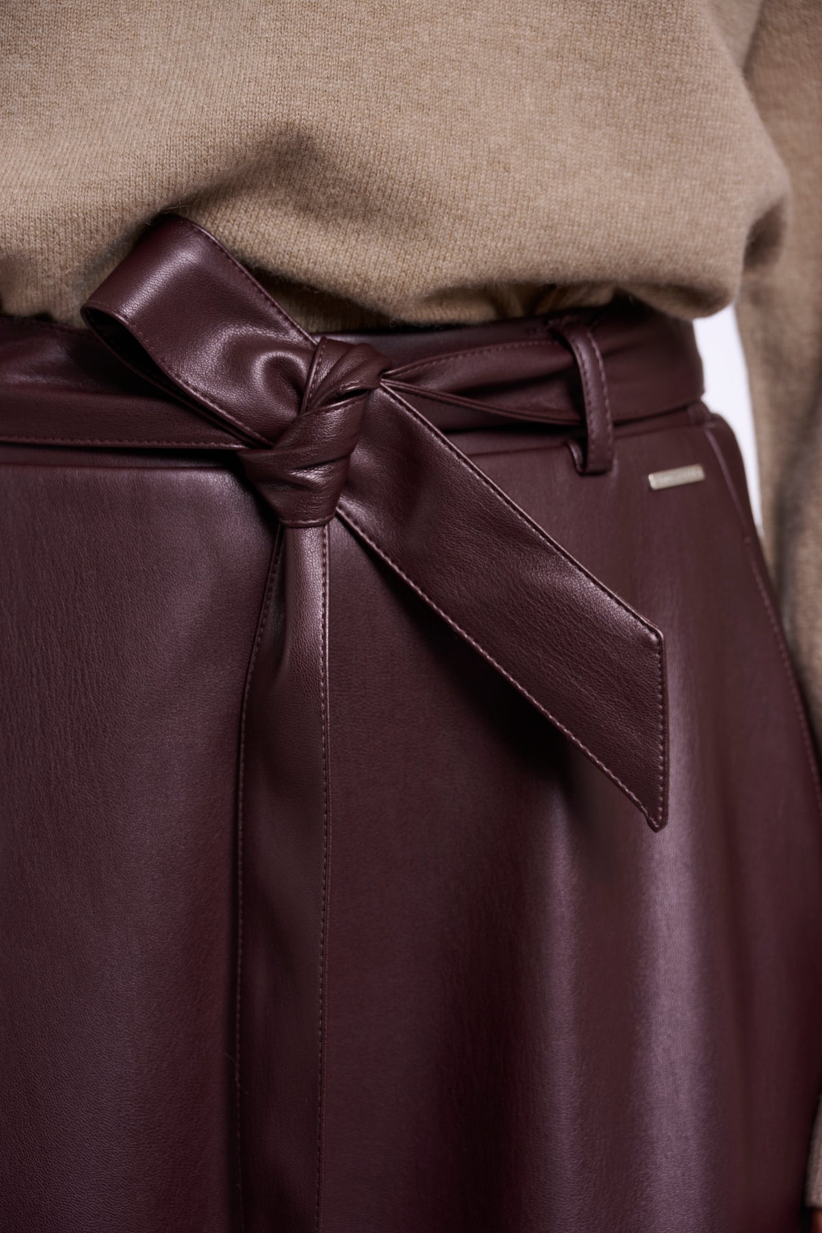 Rino & Pelle Chelsea Faux Leather Skirt