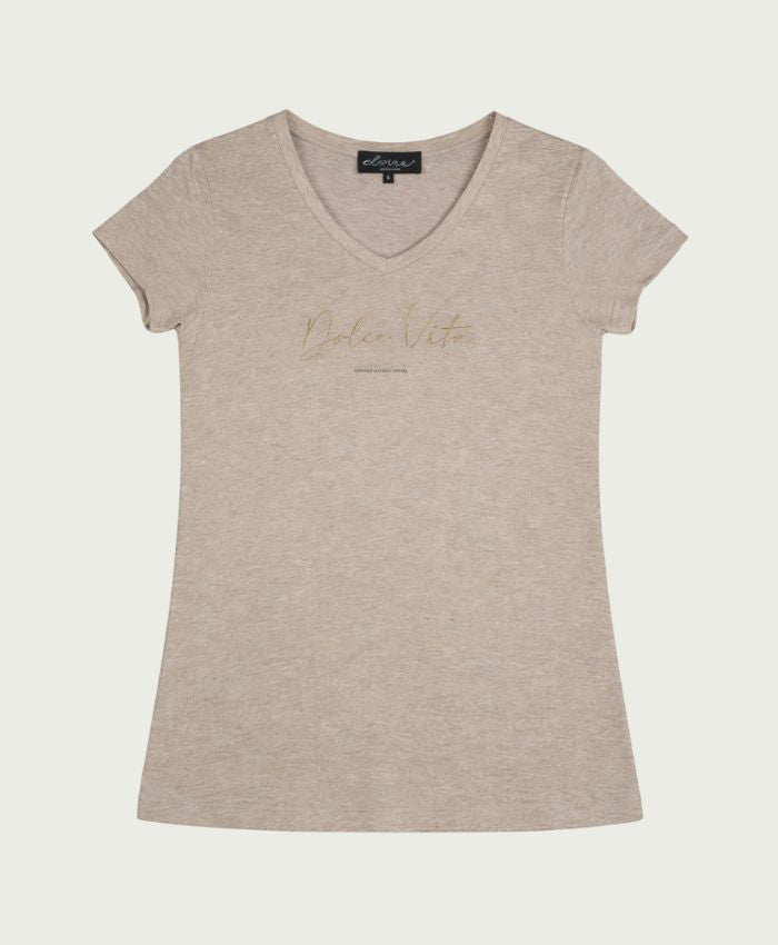 Elvira T-shirt dolce vita Creme