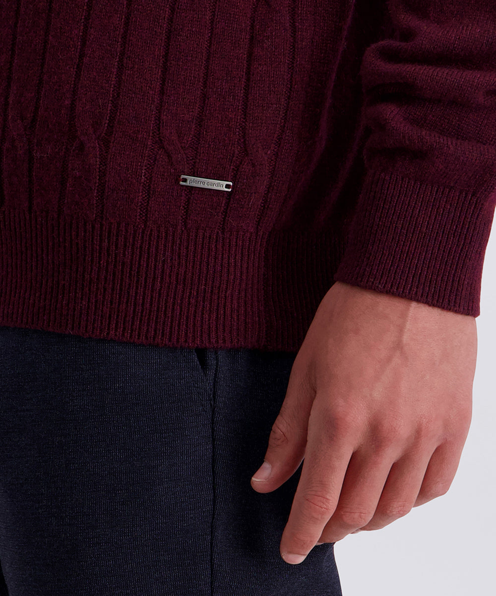 Pierre Cardin Cable Knit Sweater