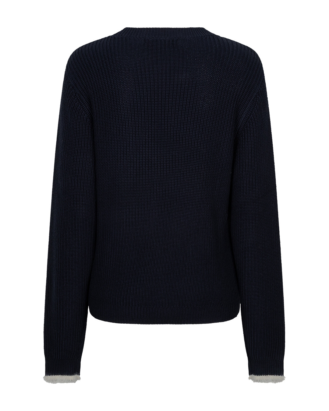 Red Button Sweater Ribbon