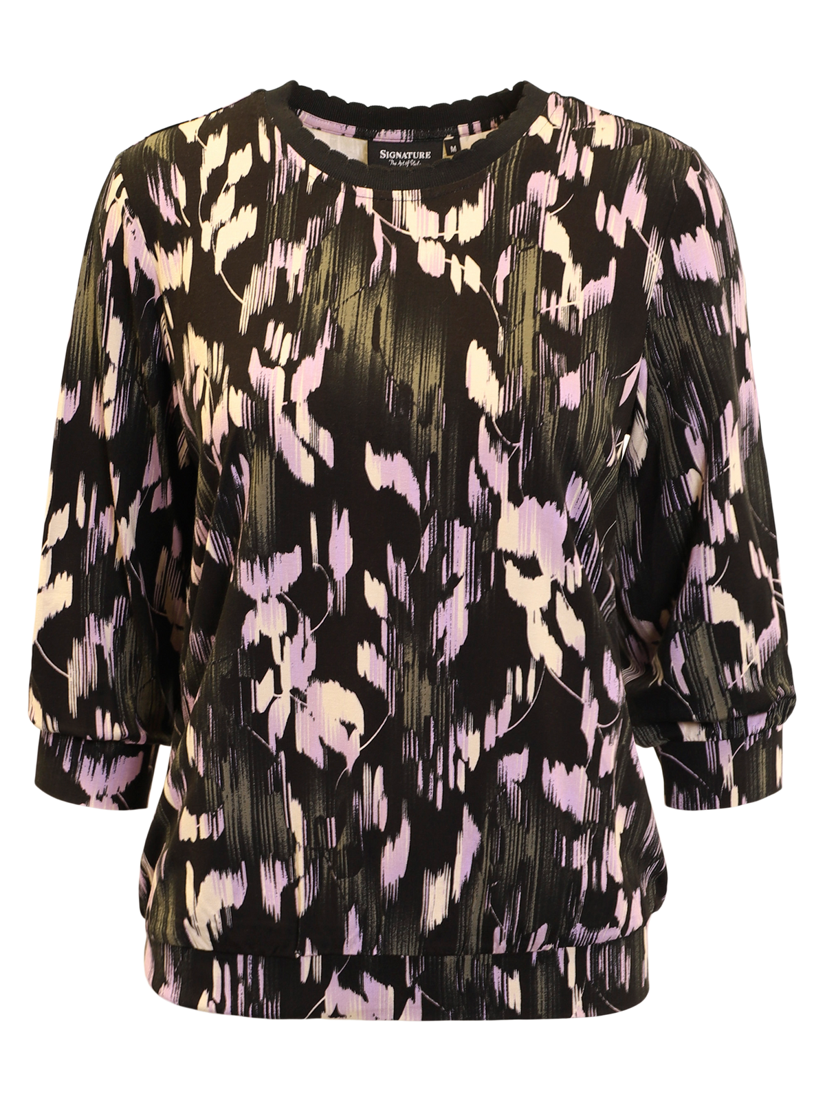 Signature T-Shirt 3/4 Sleeve Viola