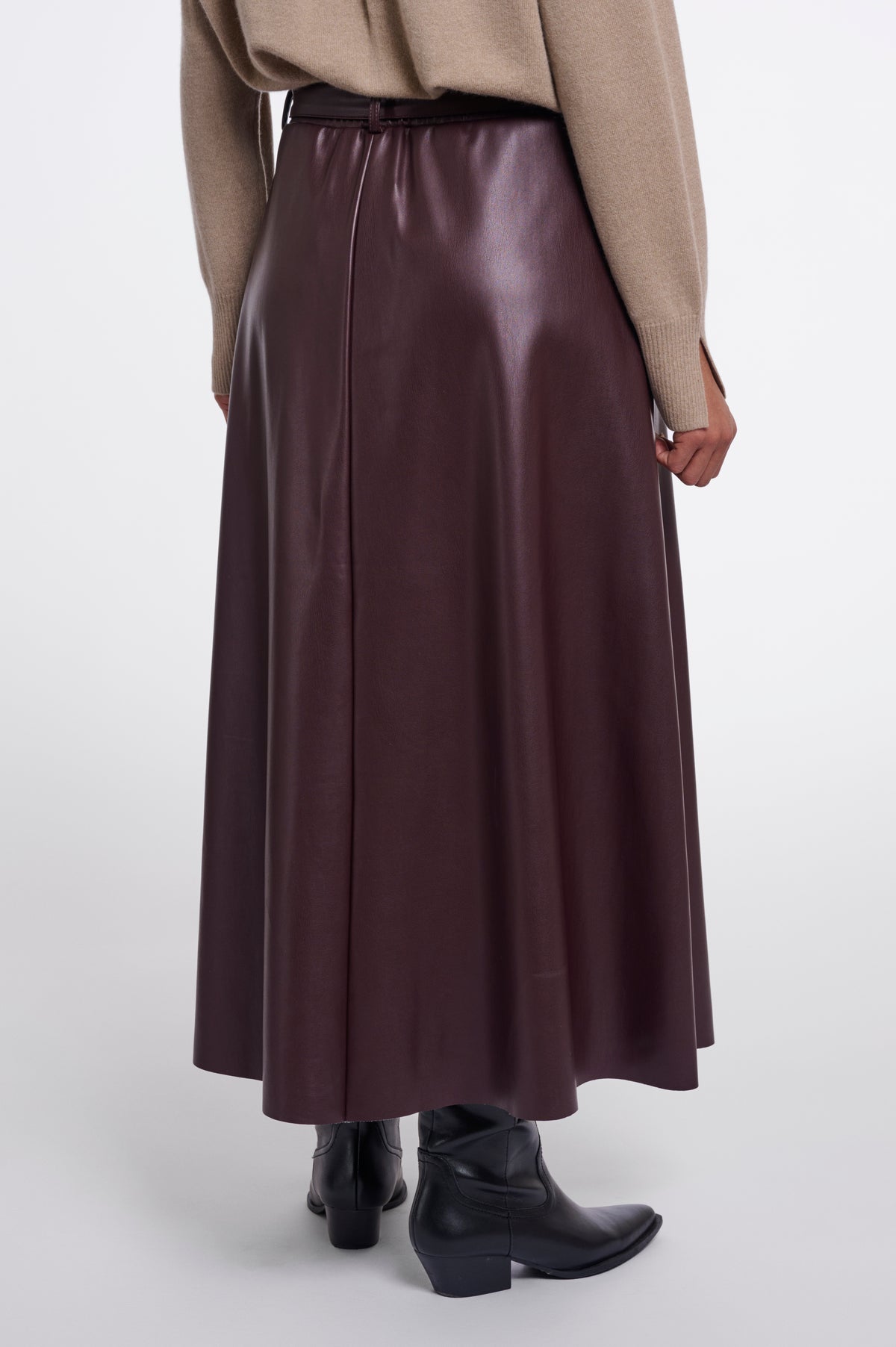 Rino & Pelle Chelsea Faux Leather Skirt