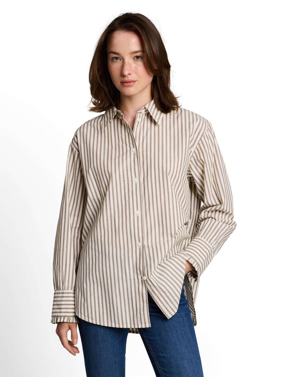 Tom Tailor Denim Blouse Stripes