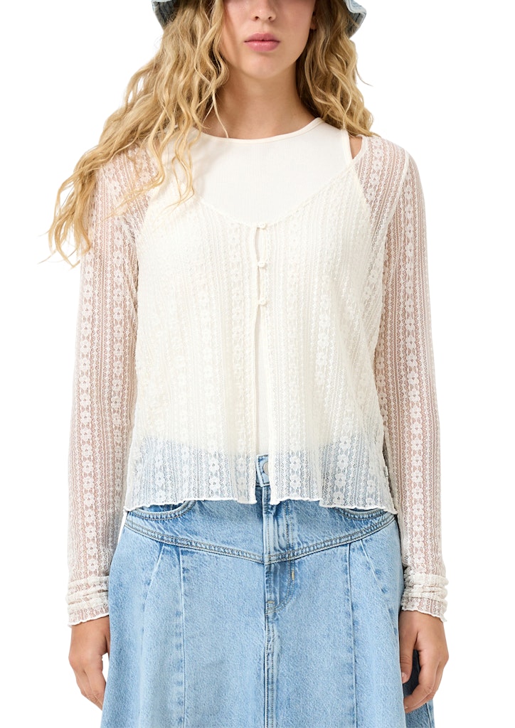 QS lace top tank