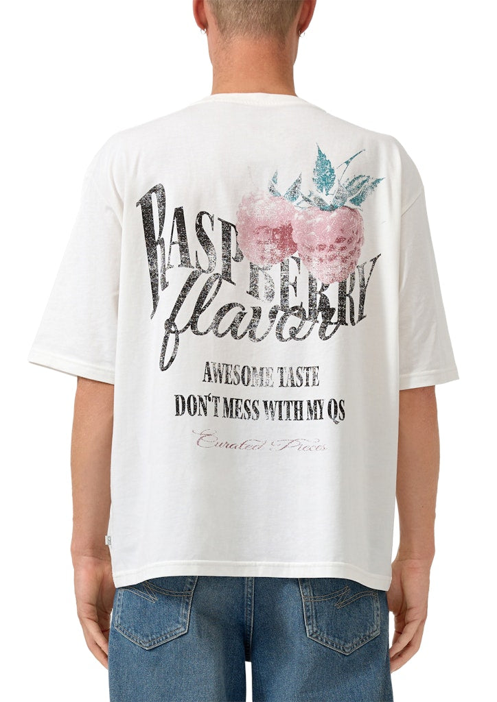 QS Male T-shirt Raspberry