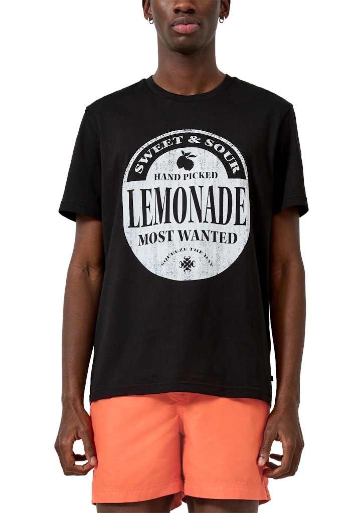 QS Men T-Shirt Lemonade