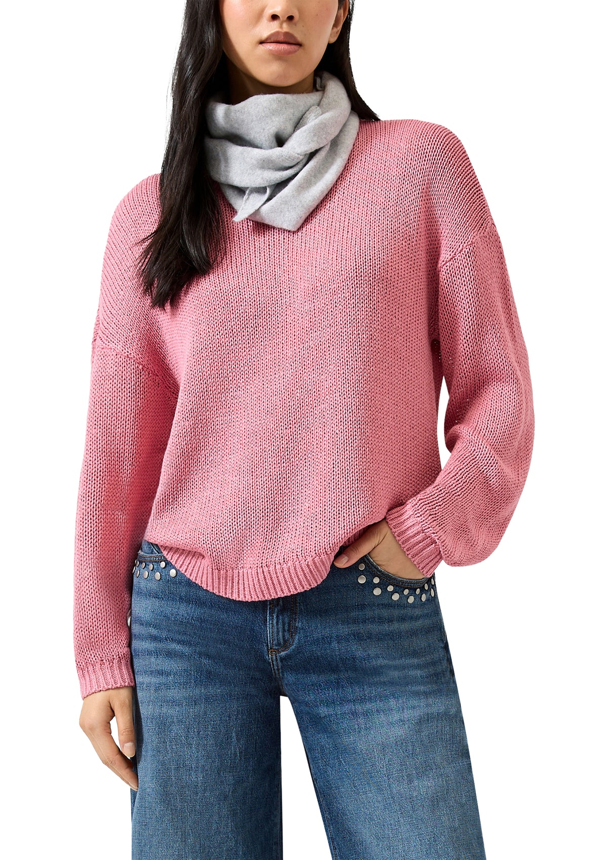 QS Women Knit Sweater