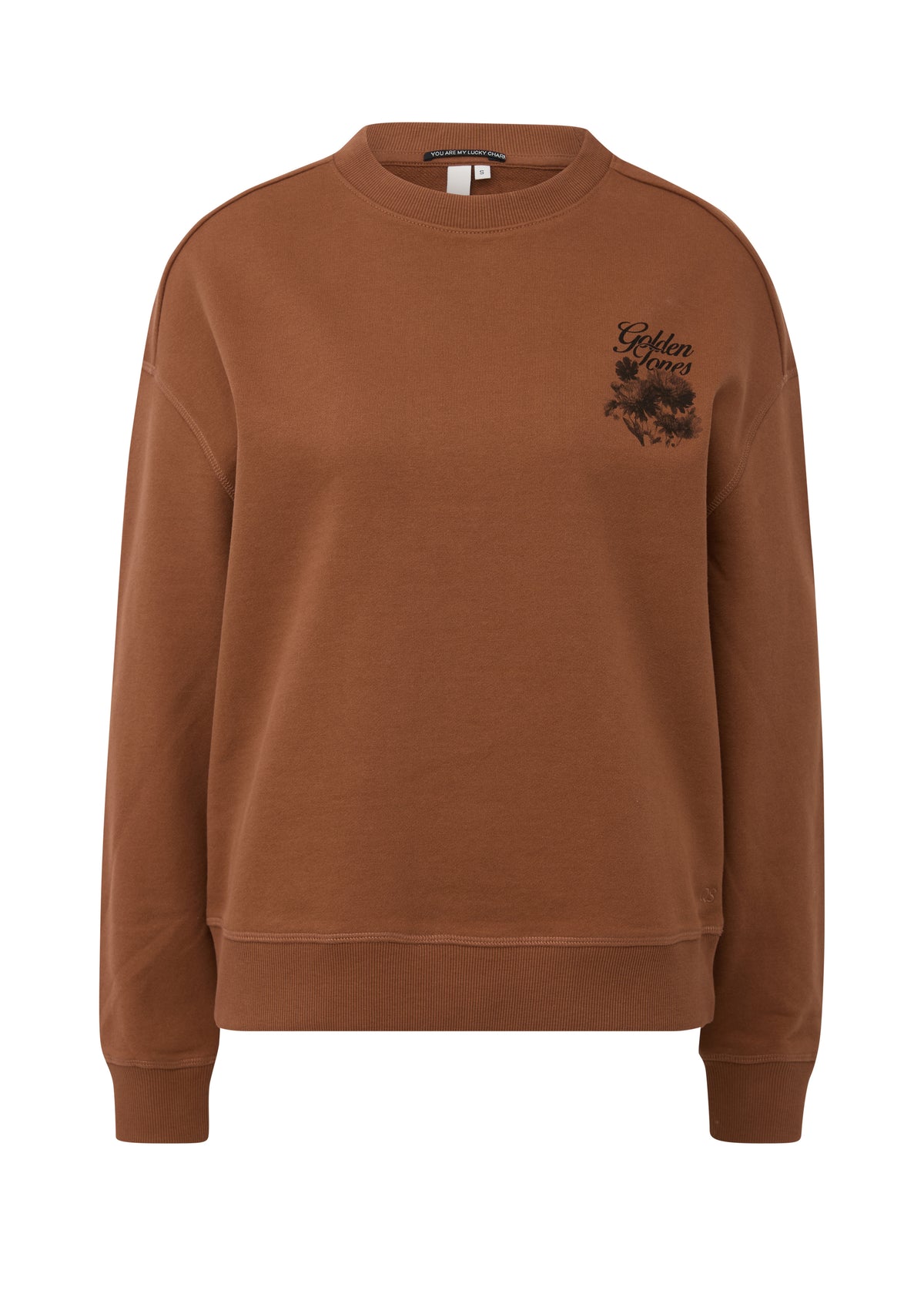 QS Women Sweater Golden Tones
