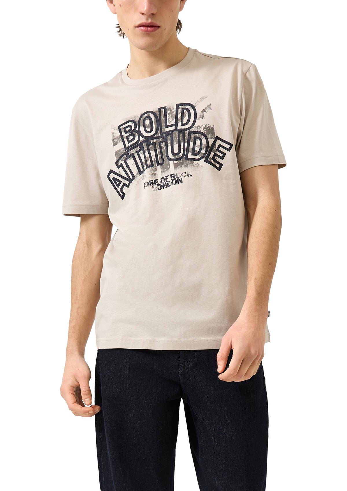 QS Men T-Shirt Bold
