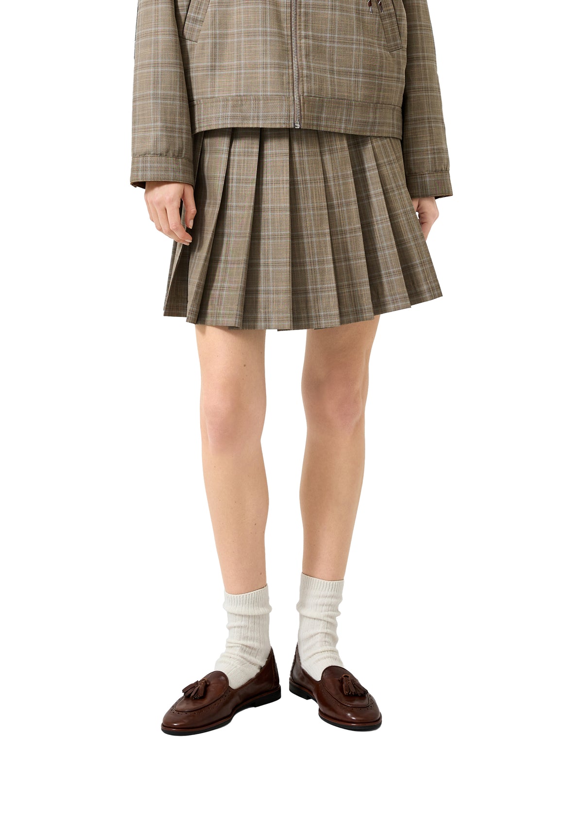 QS Women Pleated Skirt