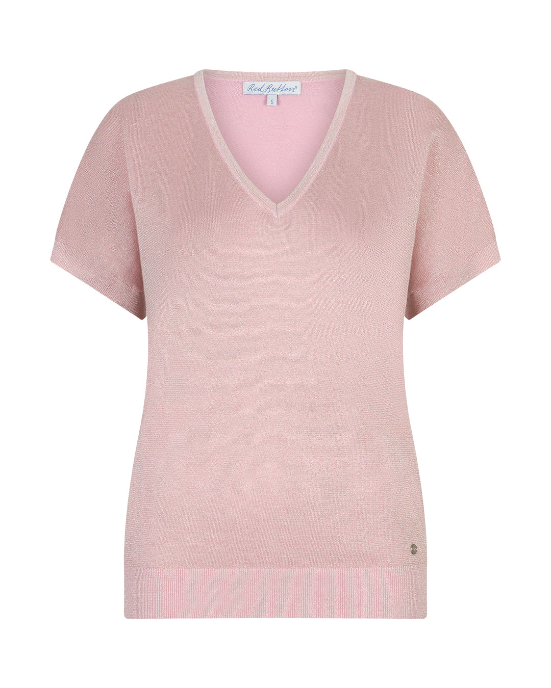 Red Button Jerry Top Sparkle