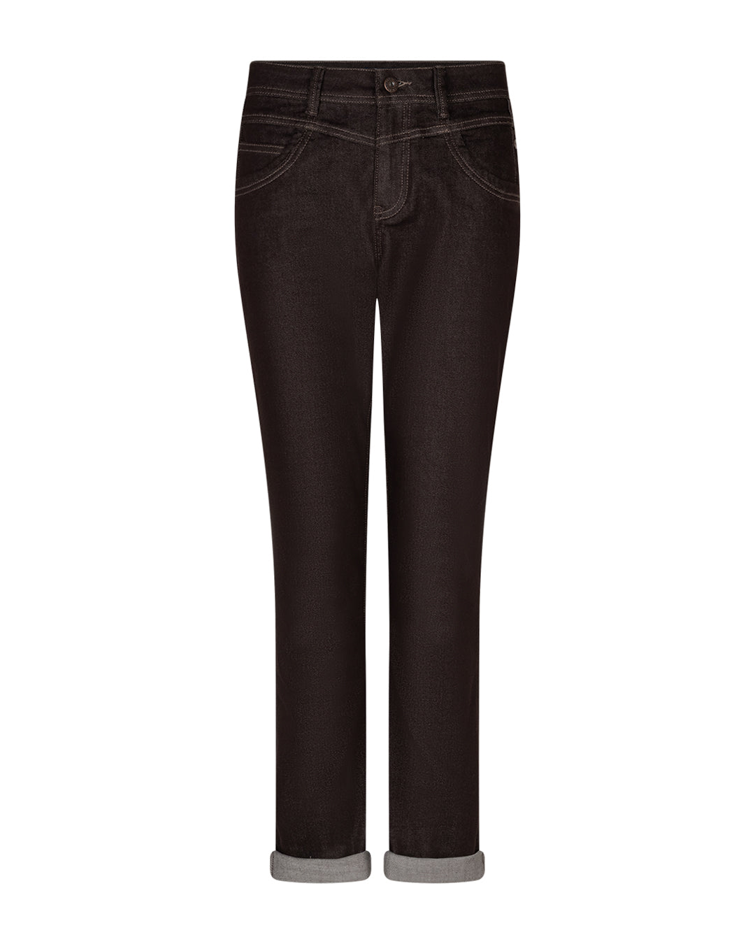 Red Button Relax Color Denim