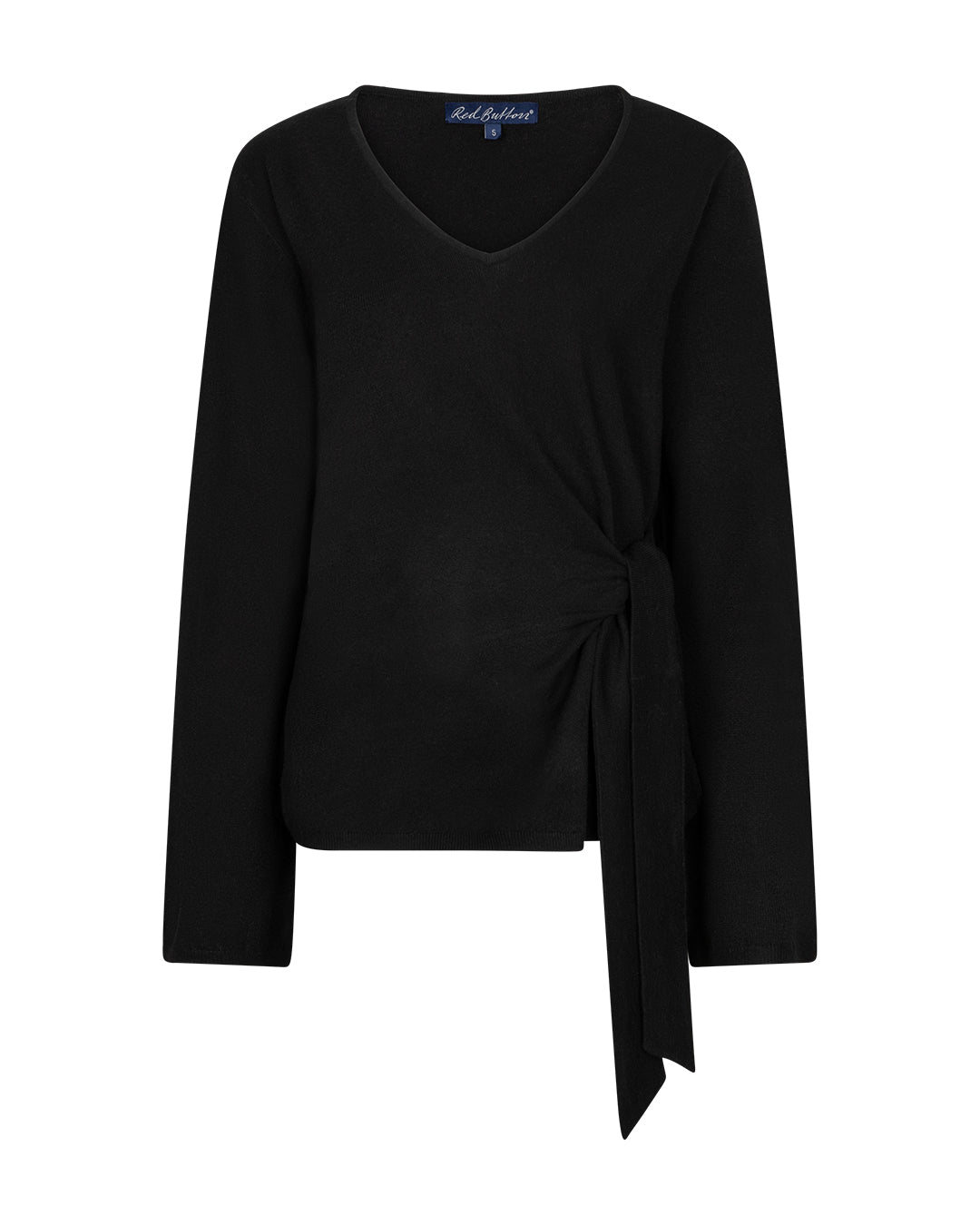 Red Button Top Sweet Knot