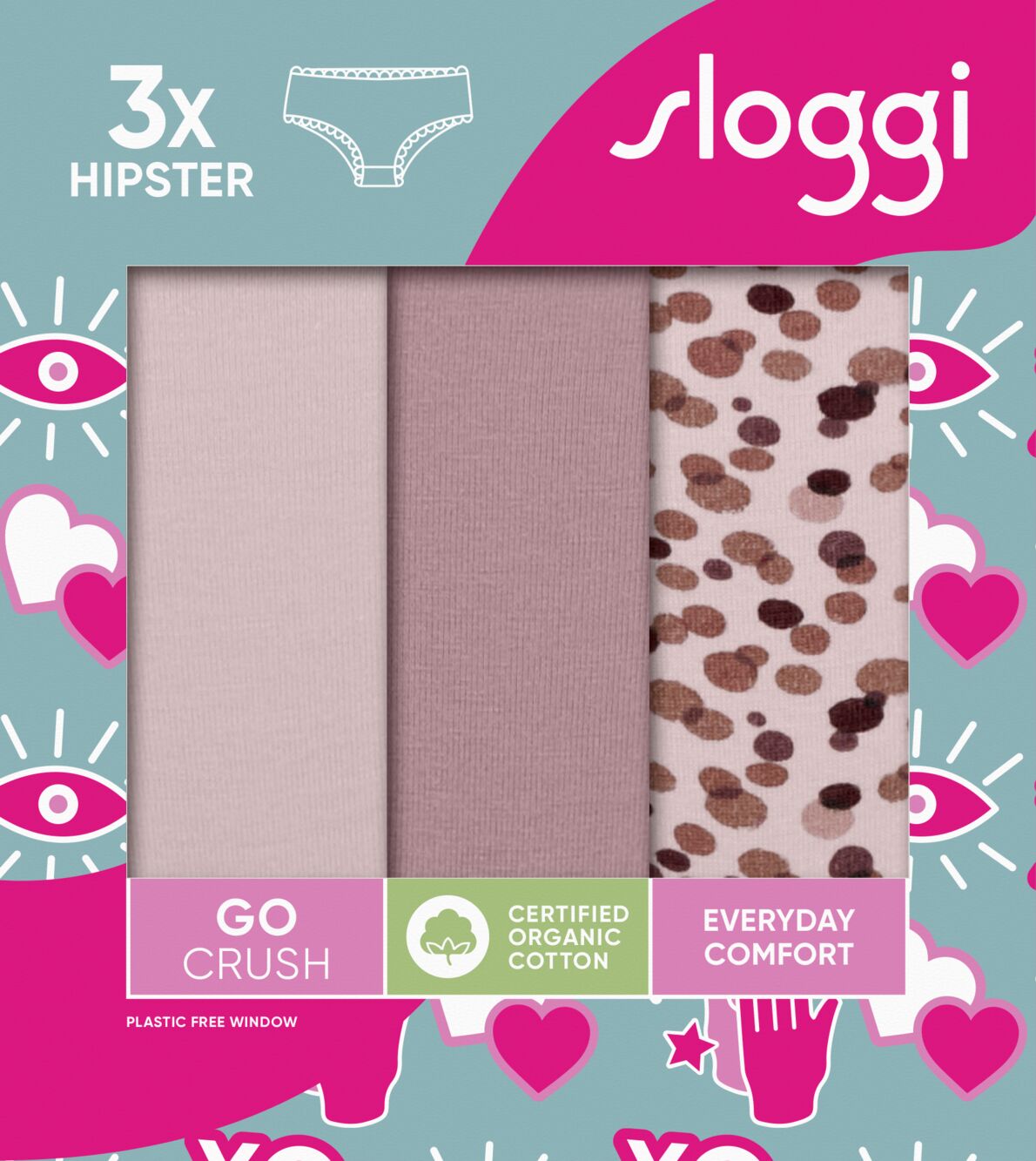 Sloggi go crush hipster