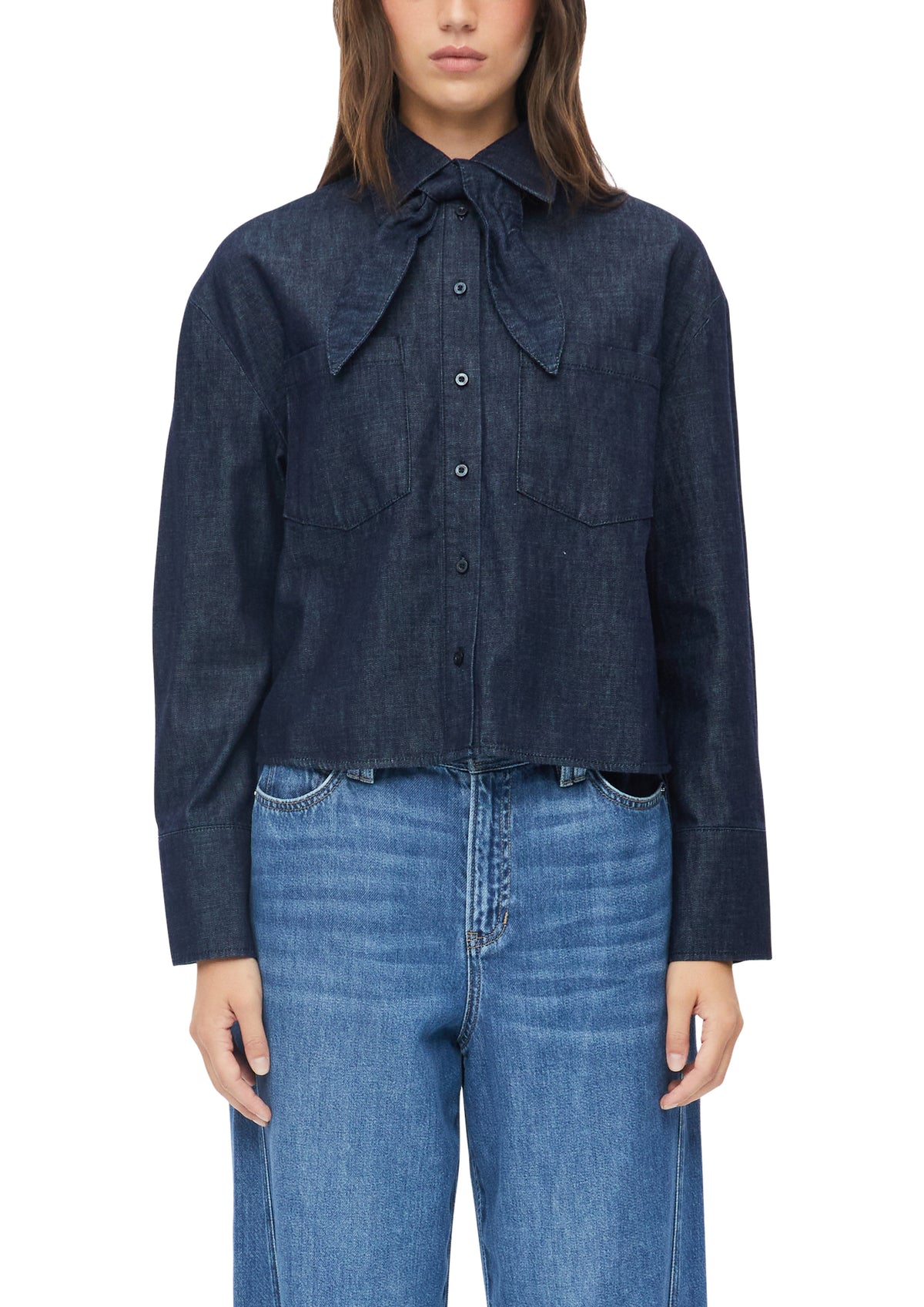 S. Oliver Denim Blouse