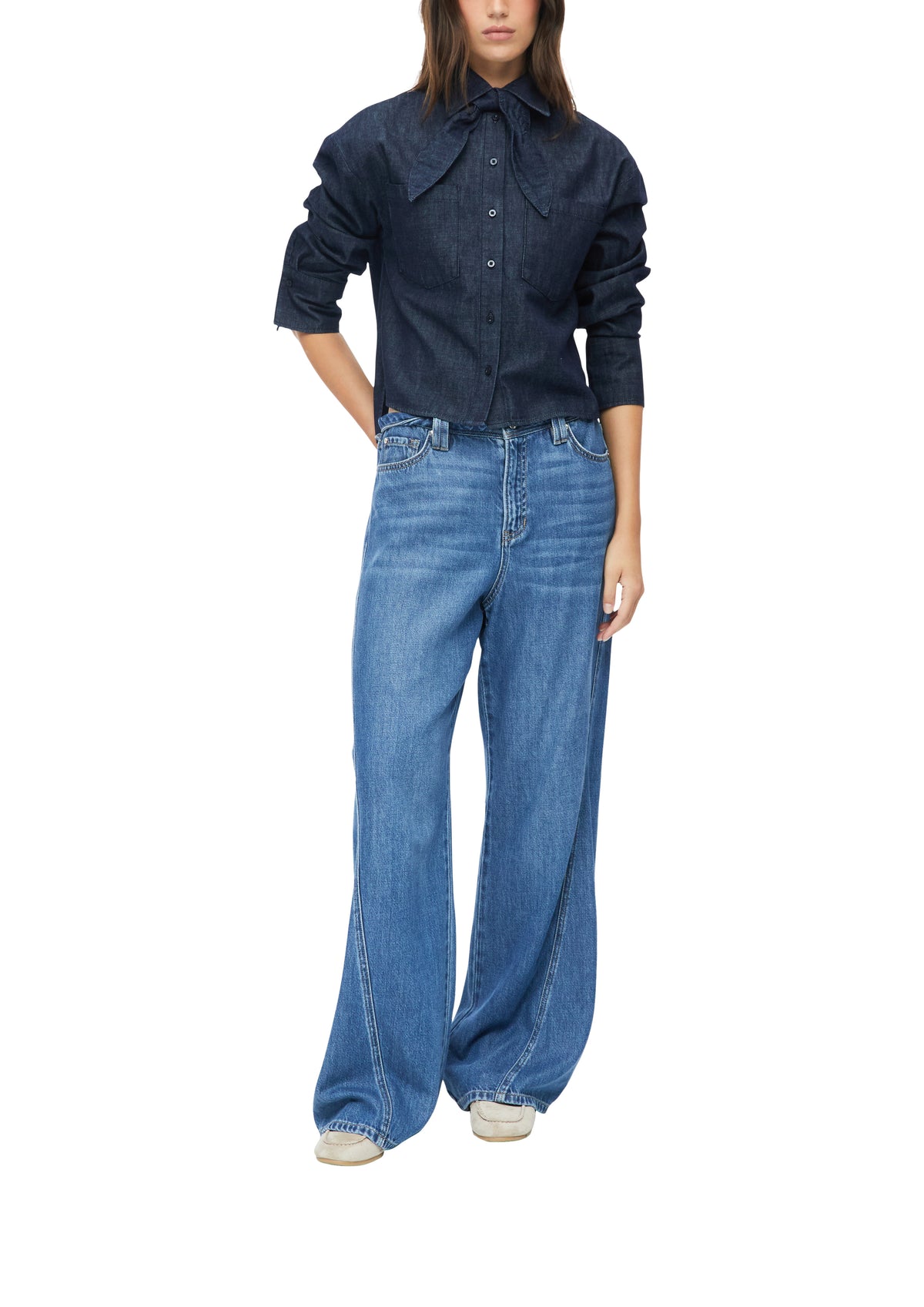 S. Oliver Denim Blouse
